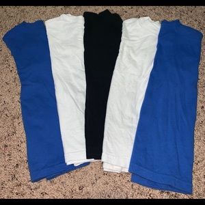 Cat&Jack Plain Shirt Bundle - XS(4/5)